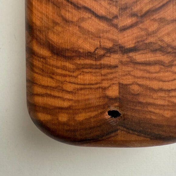 Mezuzah Olive Wood Hand Crafted Judaica Jewish Shin - Picture 6 of 8